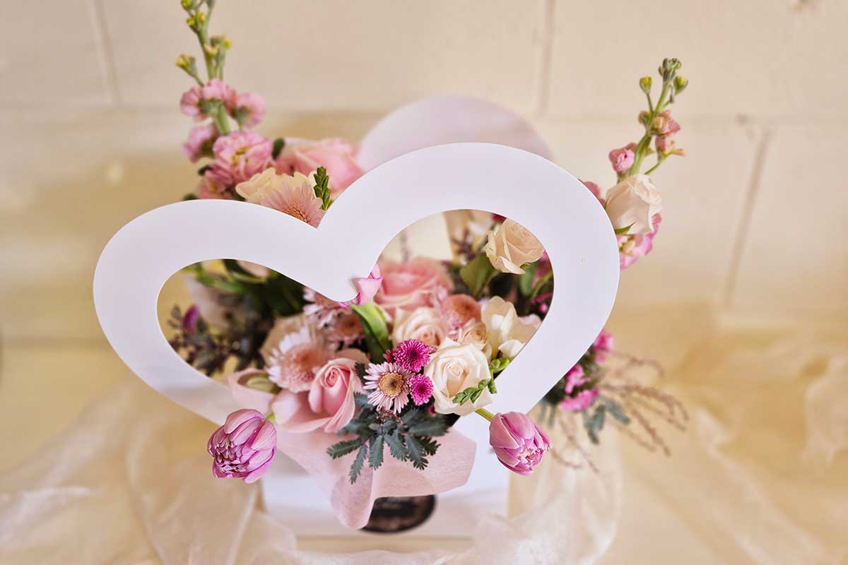 Love You Mum – Flower Box Heart (Mother’s Day Edition)
