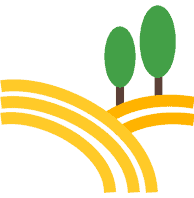 Bee Clean auto wash logo featuring a stylized honeycomb pattern and two green trees.