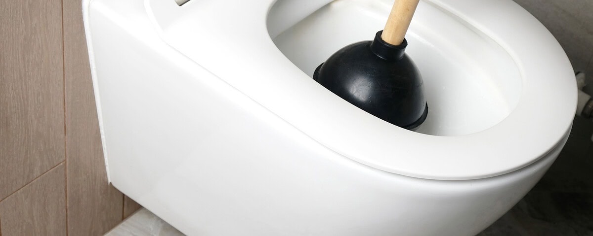 Toilet not flushing? Use a plunger to clear blockages quickly.