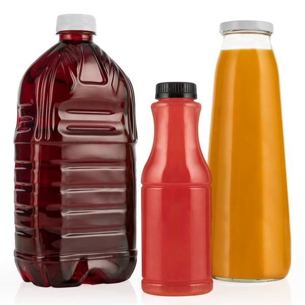 Botella de bebida