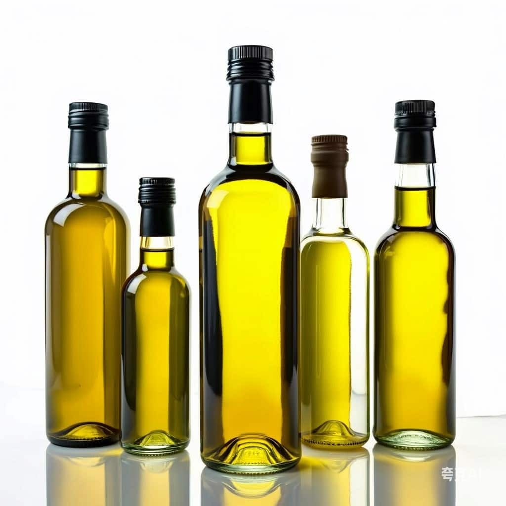 botella de aceite de oliva