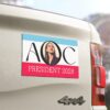 AOC President 2028 Car Magnet