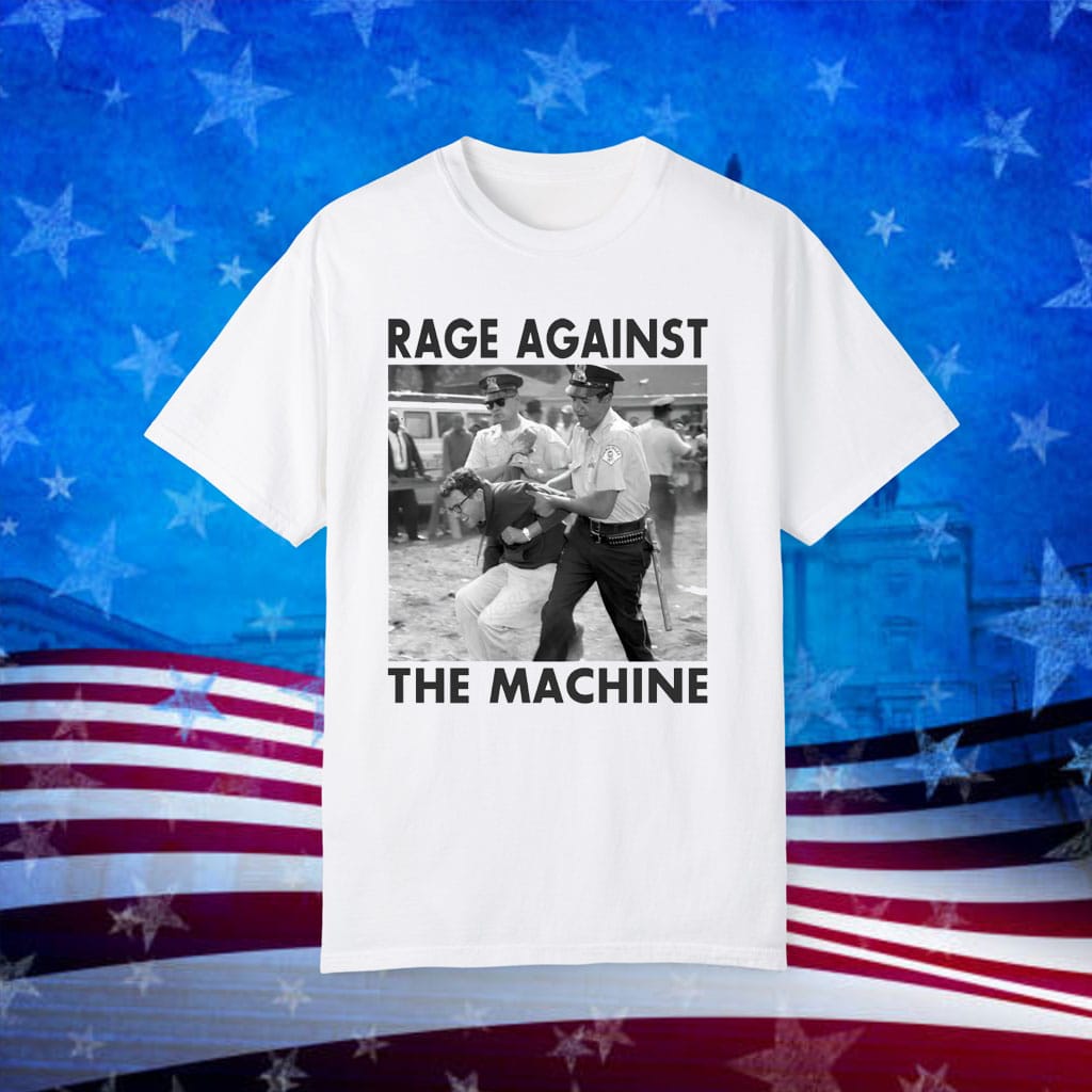 Bernie Sanders Fight Oligarchy Tour Shirt 1963 Arrest Photo