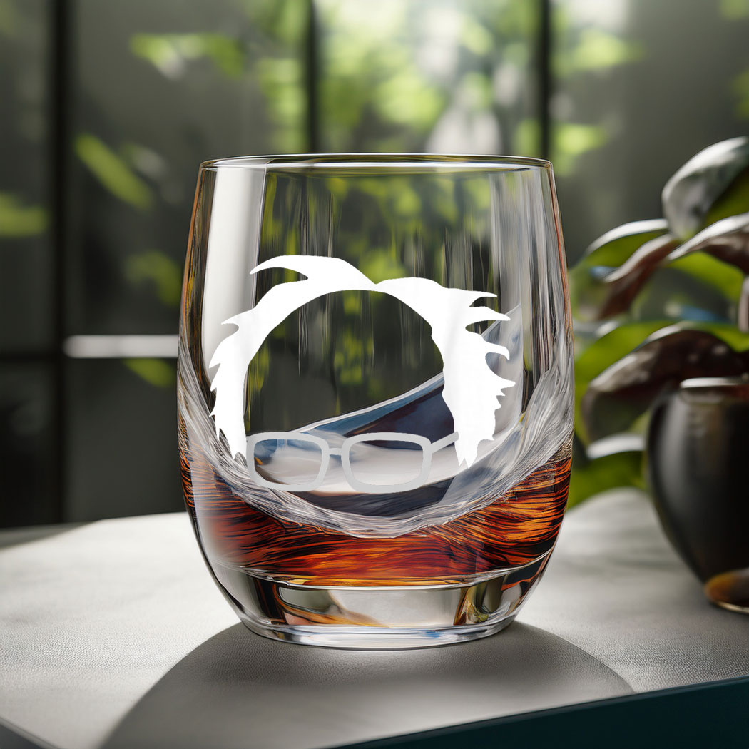Bernie Sanders Hair And Glasses Bernie 2025 Glass