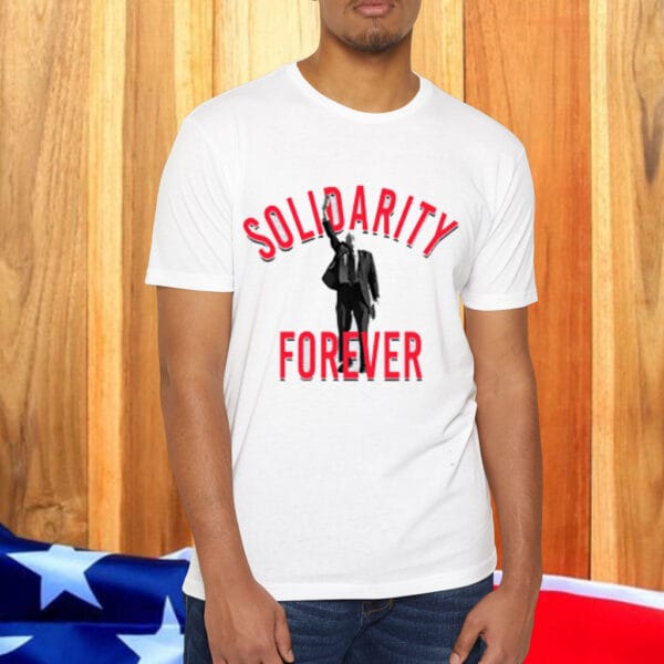 Bernie Sanders Solidarity Forever Dyed Heavyweight T-Shirt