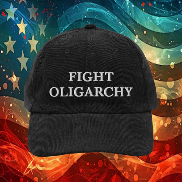 Fight Oligarchy Vintage Hat