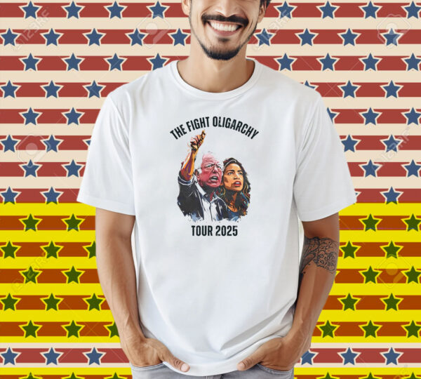 The Fight Oligarchy Tour 2025 Shirt