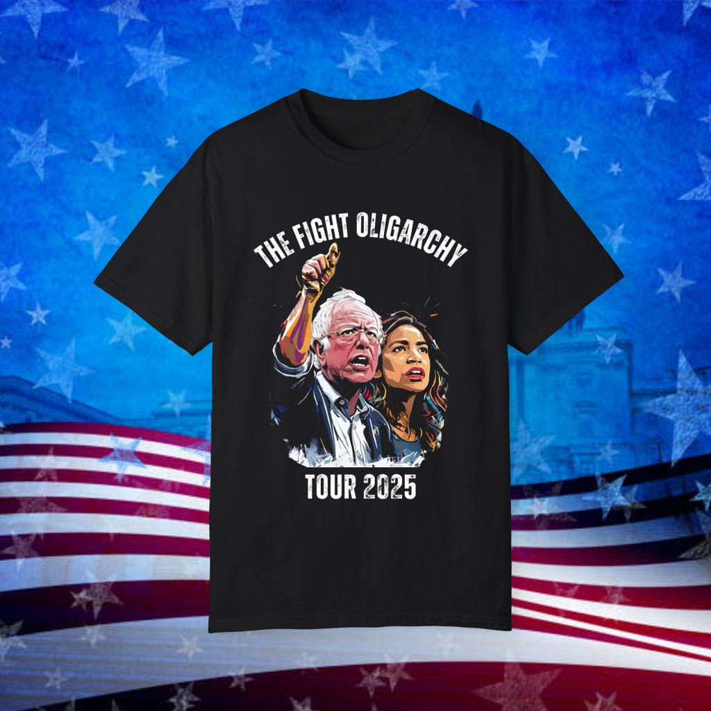 The Fight Oligarchy Tour 2025 T-Shirt