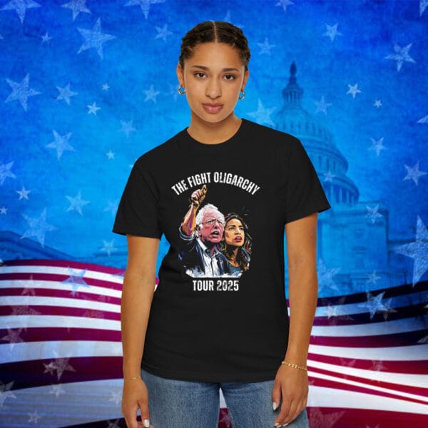 The Fight Oligarchy Tour 2025 T-Shirt