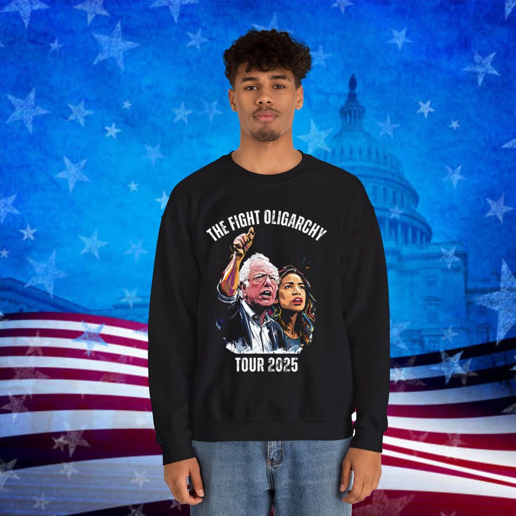 The Fight Oligarchy Tour 2025 T-Shirt