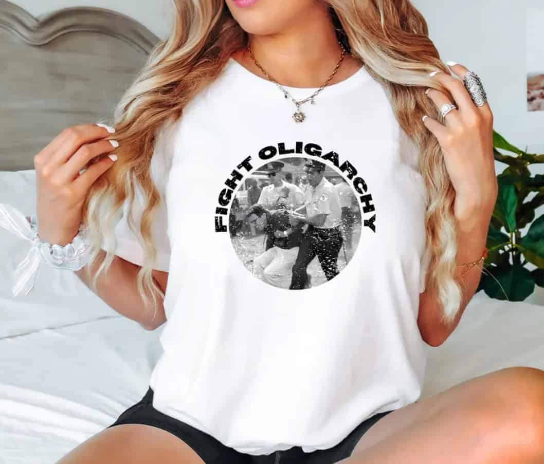 Bernie Fight Oligarchy Tour Shirt