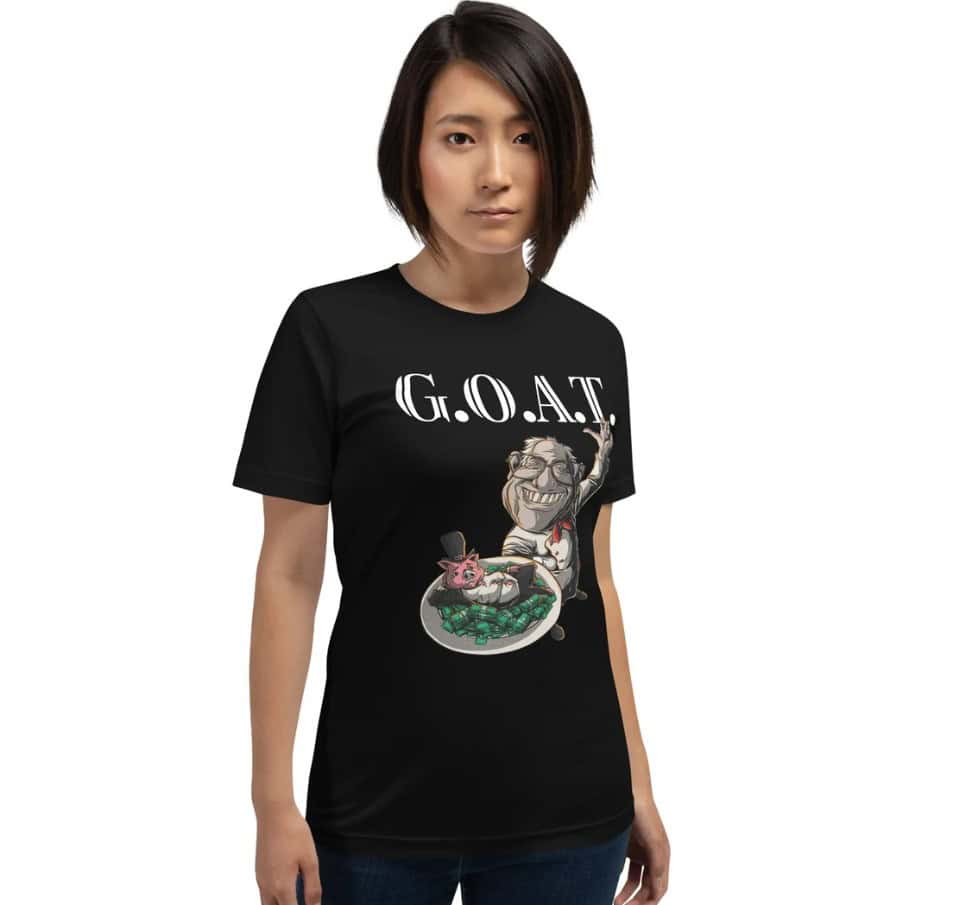 Bernie Sander the G.O.A.T shirt