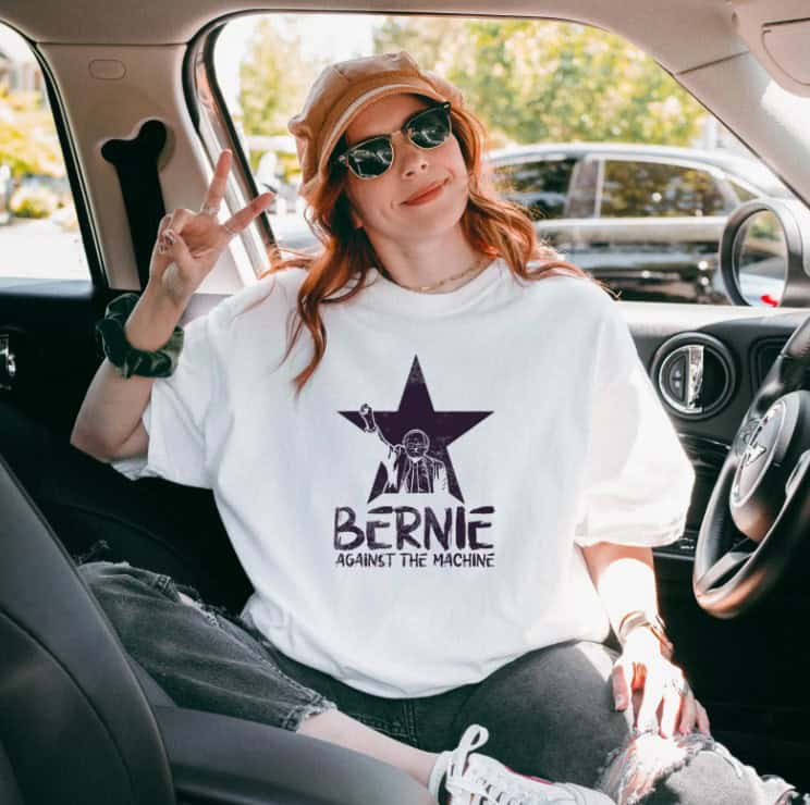 Bernie Sanders Against The Machine Shirts