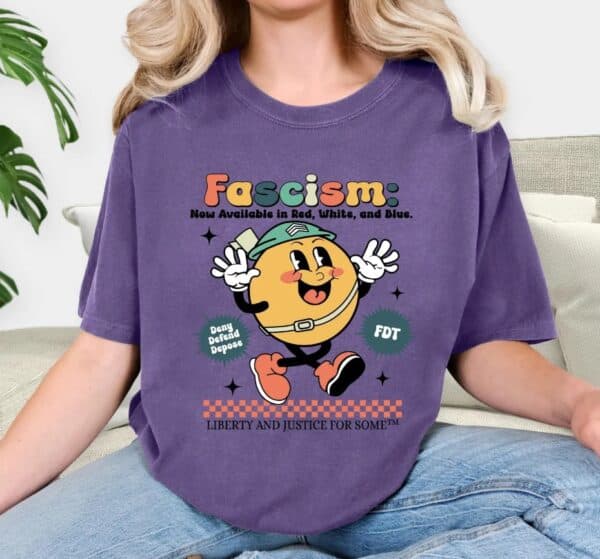 Fascism Red White Blue Shirt