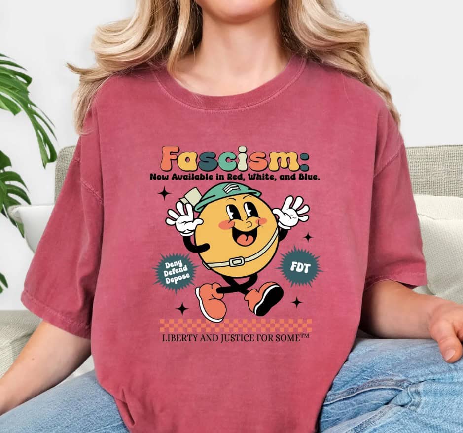 Fascism Red White Blue Shirt