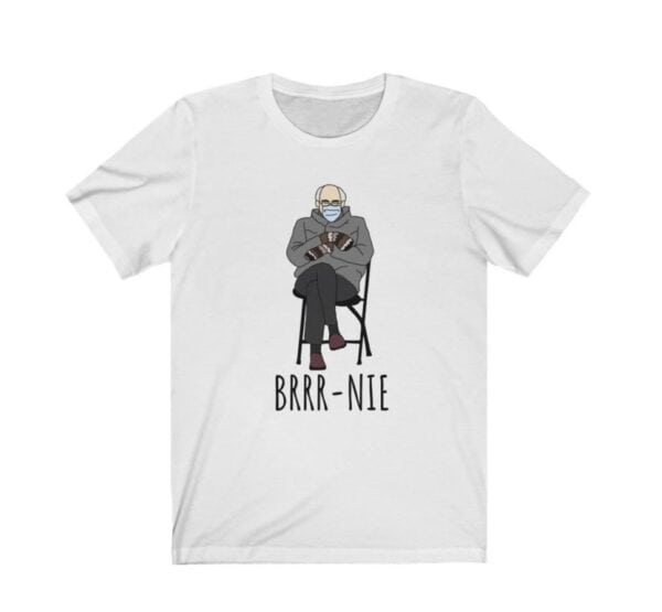 Funny Bernie Meme Shirt Brrr-Nie shirt