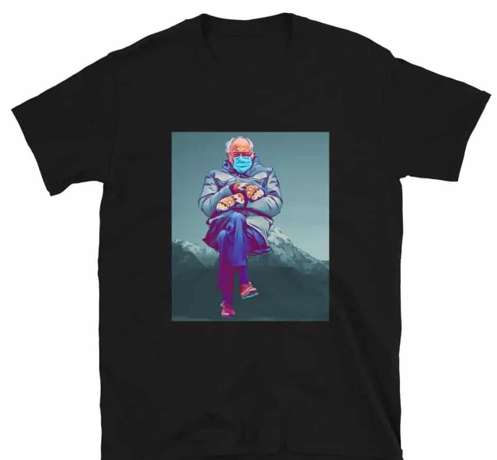 Mountain Bernie Mittens Shirt