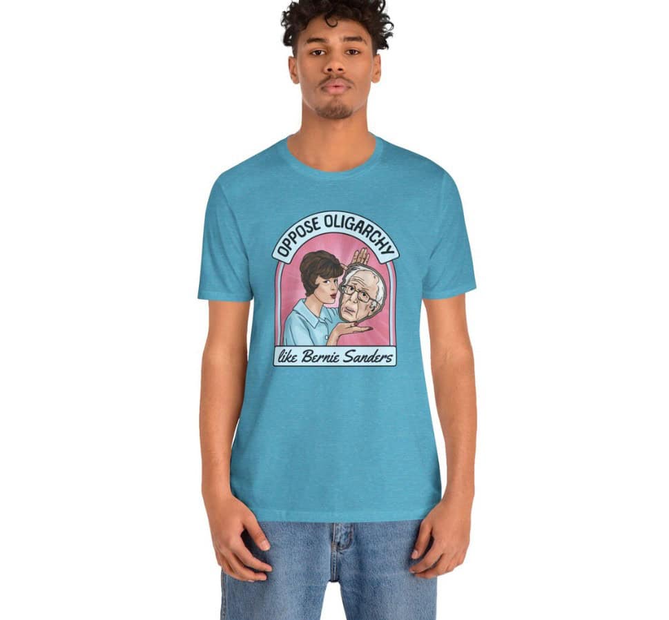 Oppose Oligarchy Like Bernie Sanders Unisex shirt