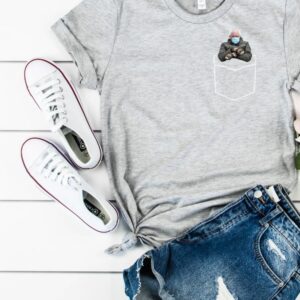 Pocket Bernie Sanders Mittens Inauguration Meme Shirt