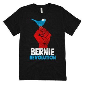 Revolution Fist Bernie Sanders Birdie shirt