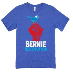 Revolution Fist Bernie Sanders Birdie shirt