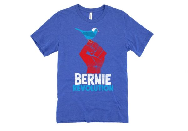 Revolution Fist Bernie Sanders Birdie shirt