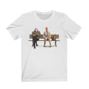 Vintage Forrest Gump Bernie Sanders Mittens funny shirt