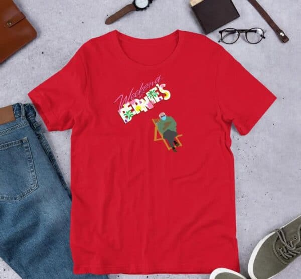 Weekend at Bernie Sanders Unisex t-shirt
