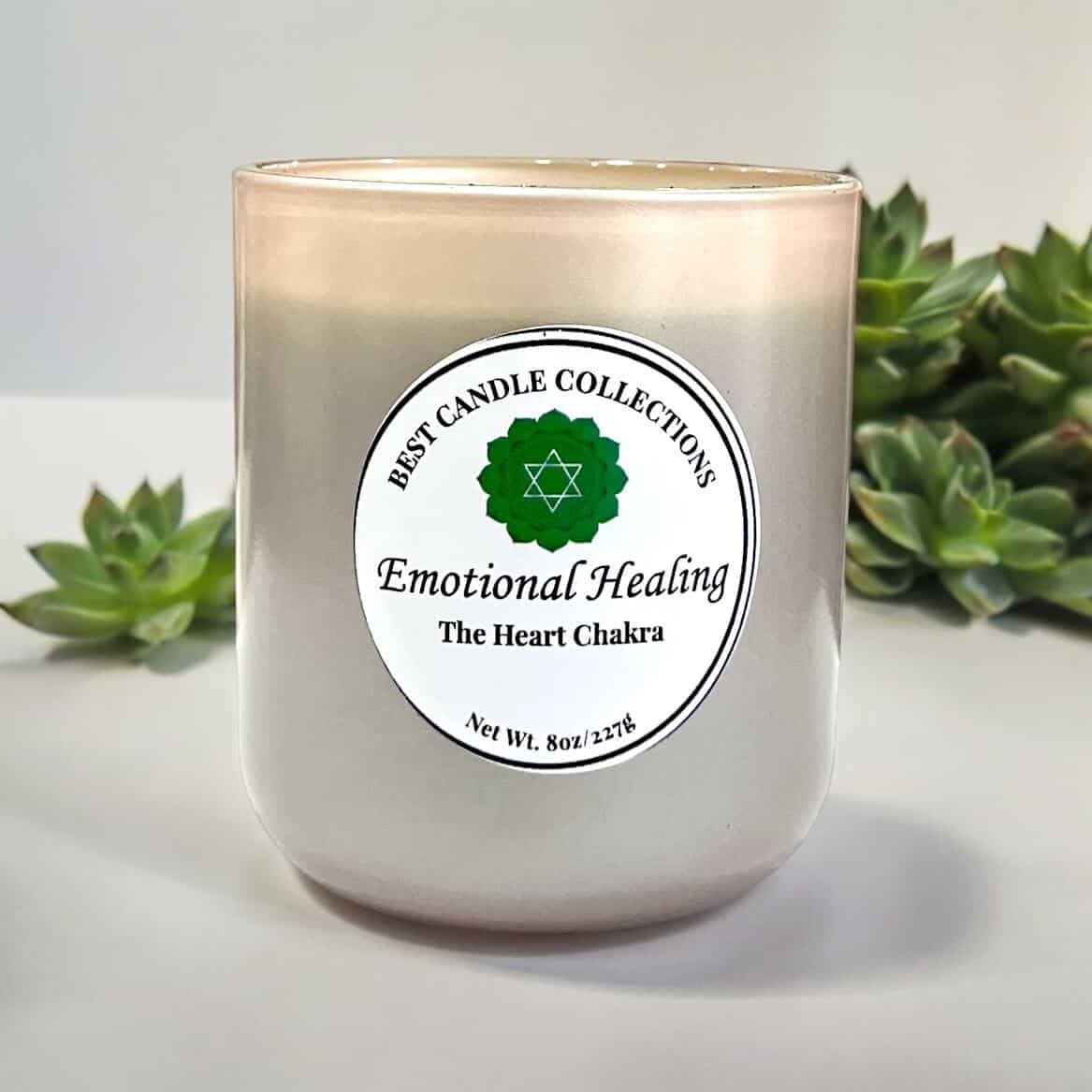 Emotional Healing - The Heart Chakra Candle - 8oz