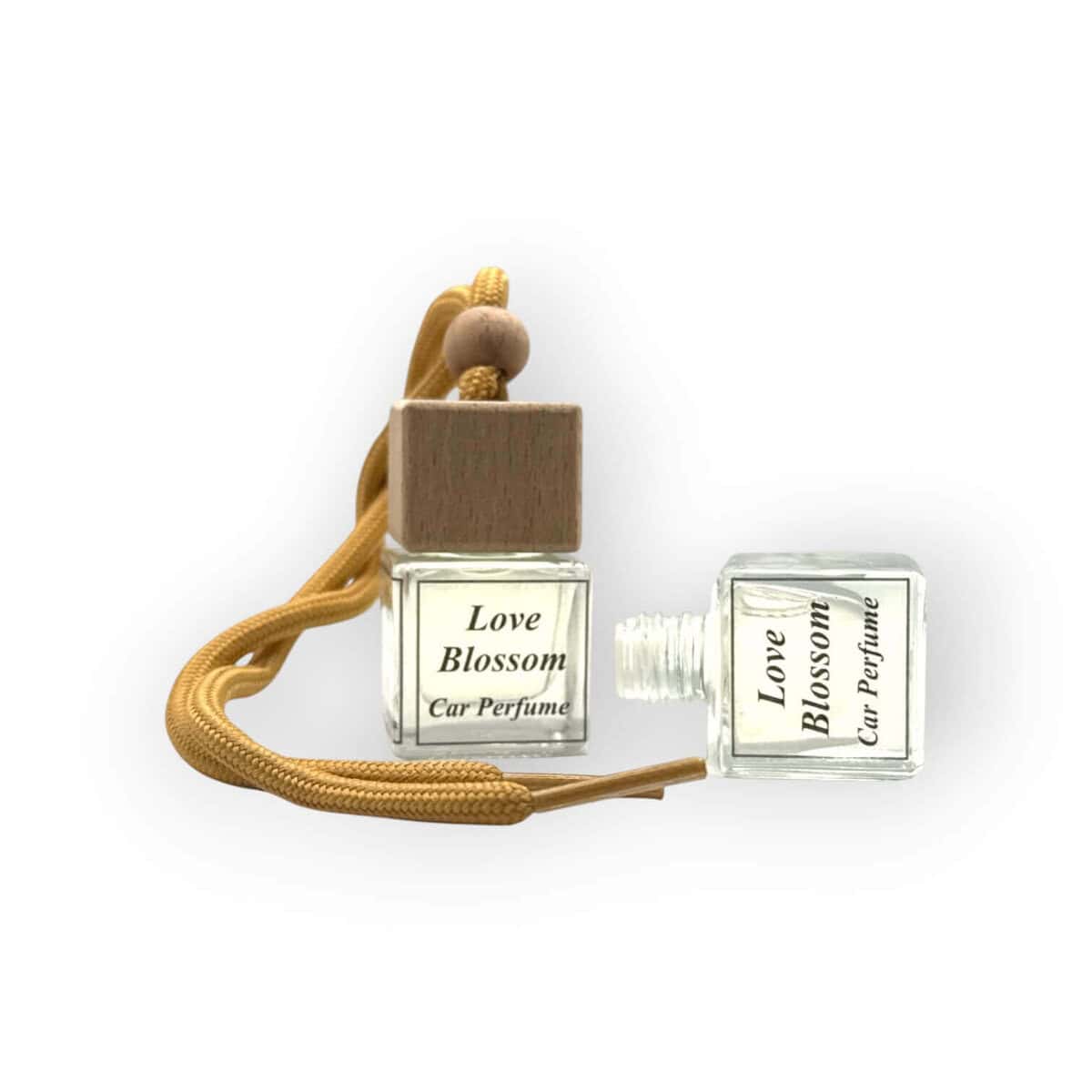 Car diffuser with Love Blossom scent for freshening up your vehicle. Compact and stylish, perfect fo.