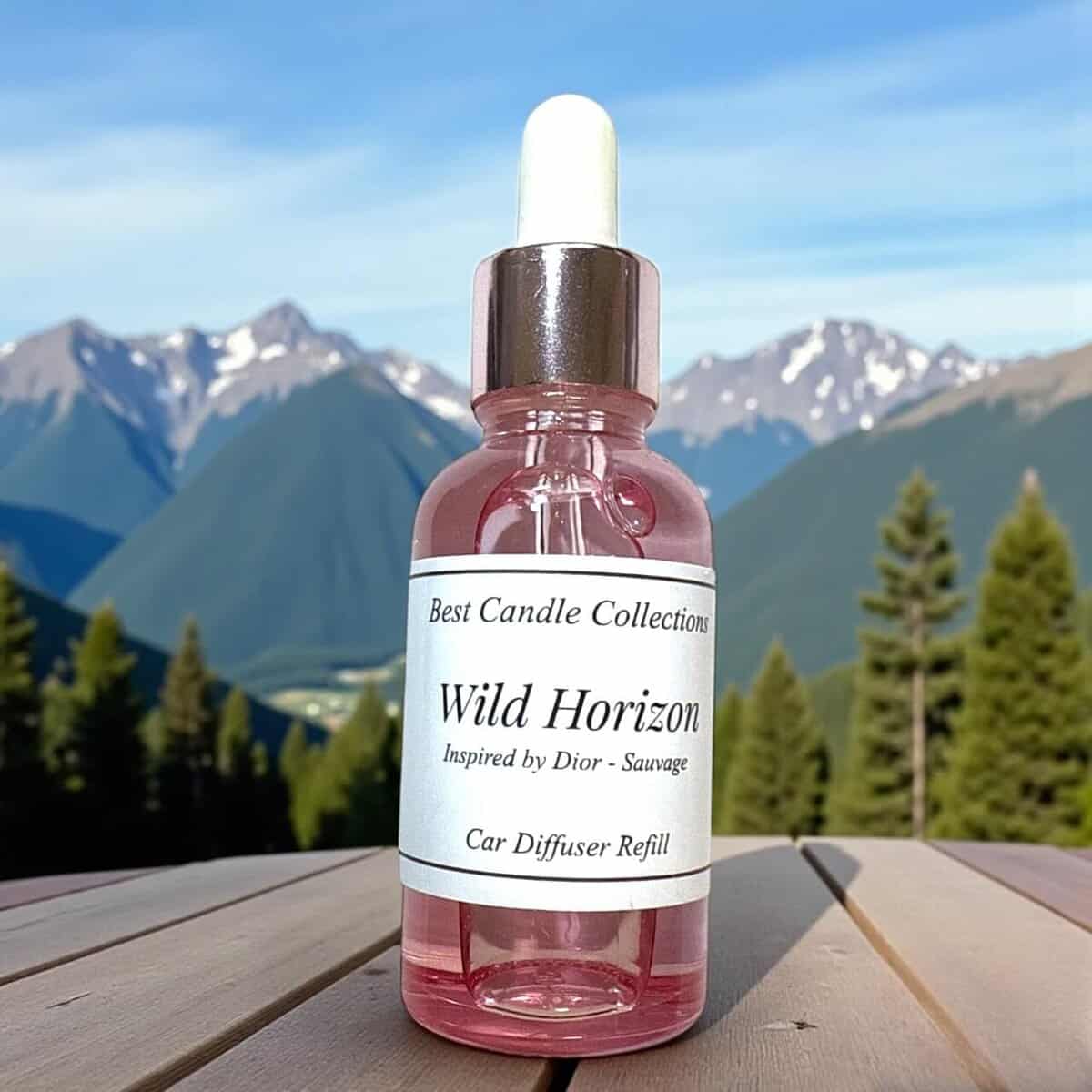 Wild Horizon diffuser refill for home fragrance.