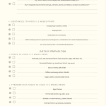 Ayahuasca retreat preparation checklist to assess readiness for a transformative experience. Downloa.
