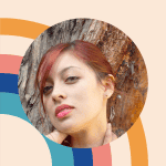 A woman enjoying a peaceful retreat surrounded by natural scenery.