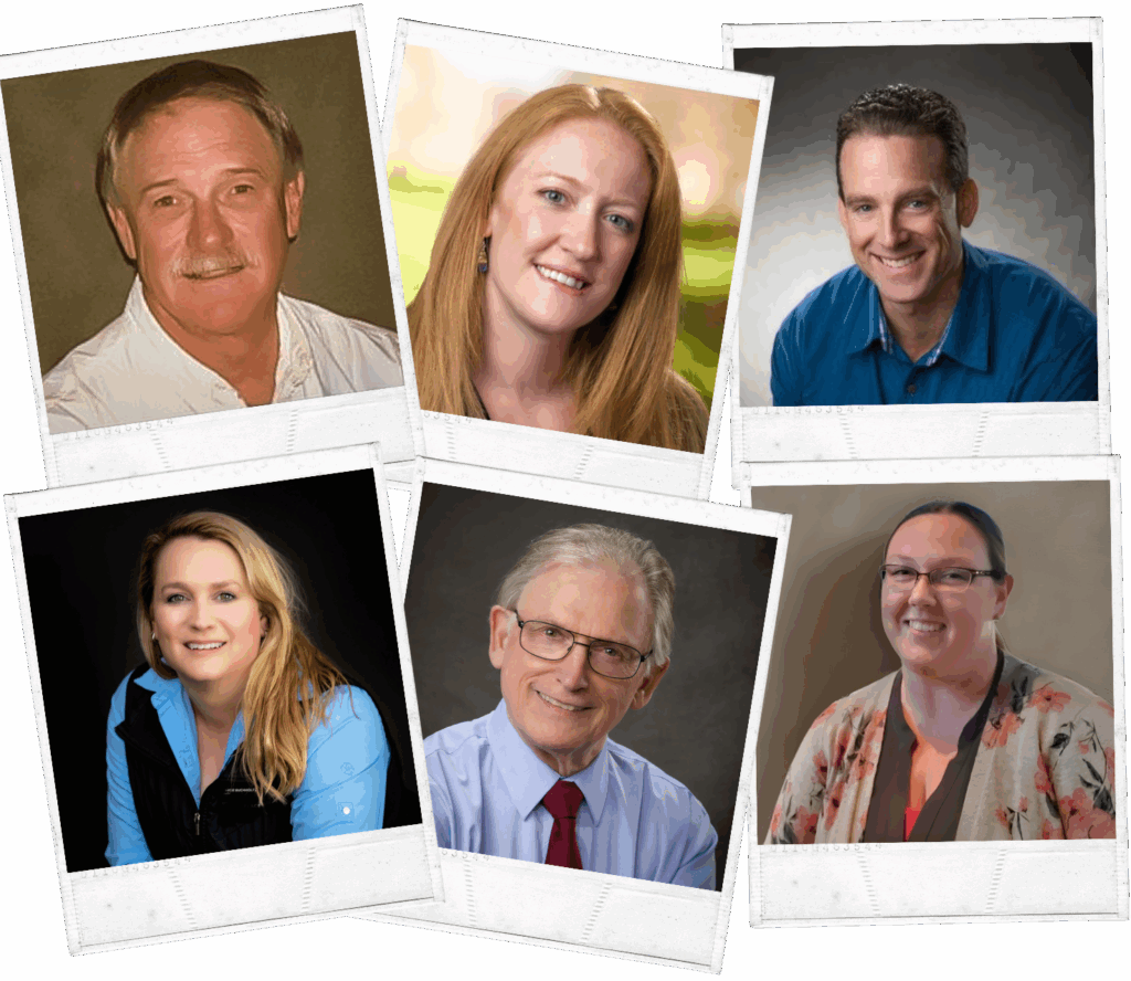 Big Sky Properties of Montana team members in professional portraits, showcasing trusted real estate experts.