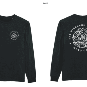 Long Sleeved T-Shirt Moto Camp Black