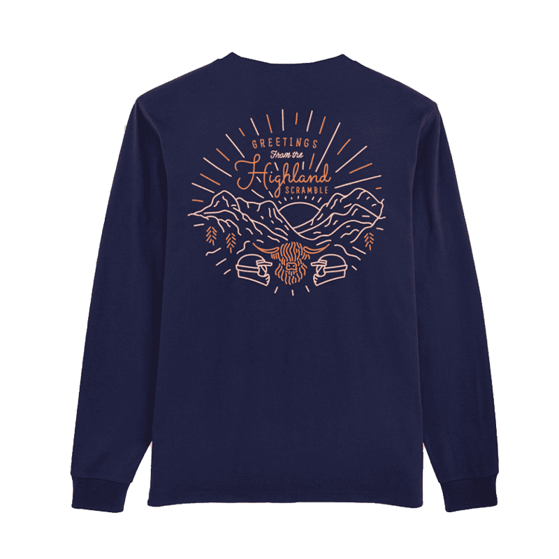 The Highland Scramble - Blue Jumper - Image 2