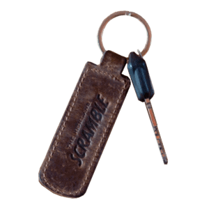 Leather Key Ring