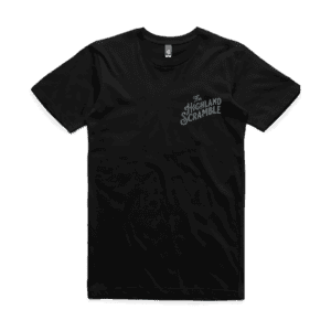 Black & Grey Highland Scramble 2021 Short-Sleeved T-Shirt