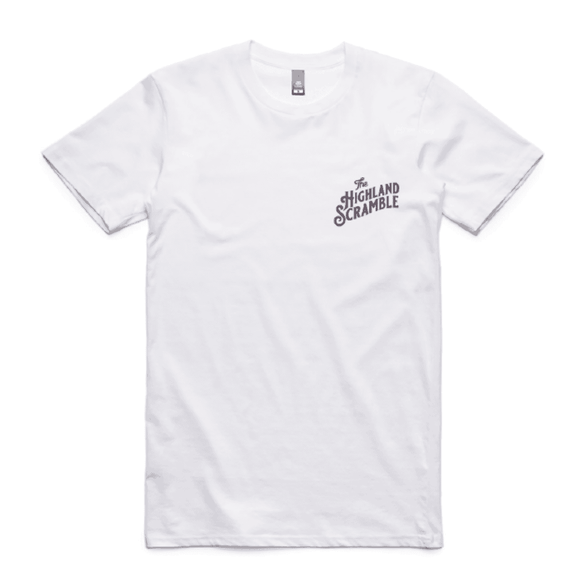 White & Blue Women's Highland Scramble Short-Sleeved T-Shirt