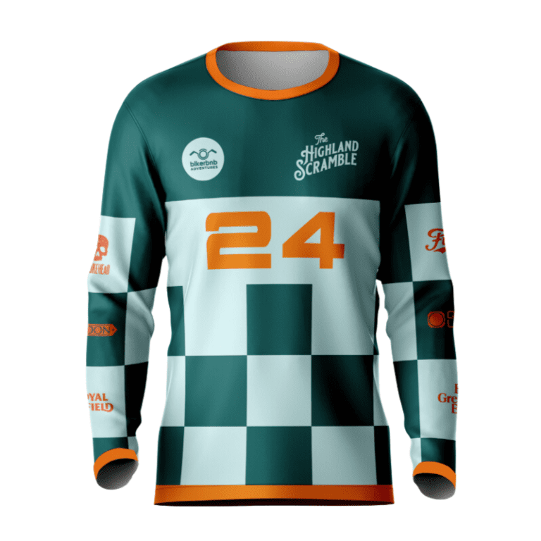 Highland Scramble Green MX Jersey