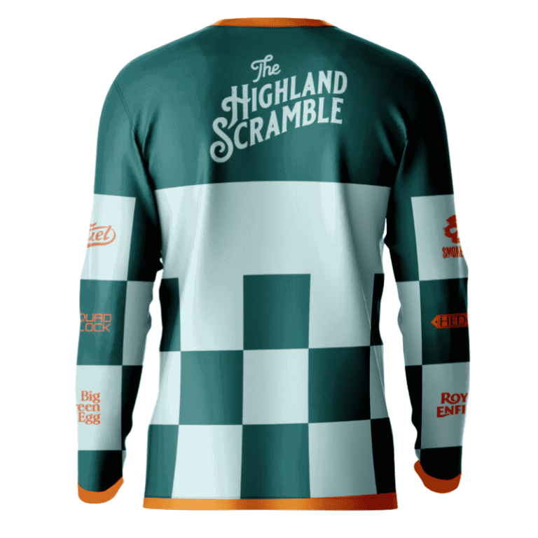 Highland Scramble MX Jerysey Back Green