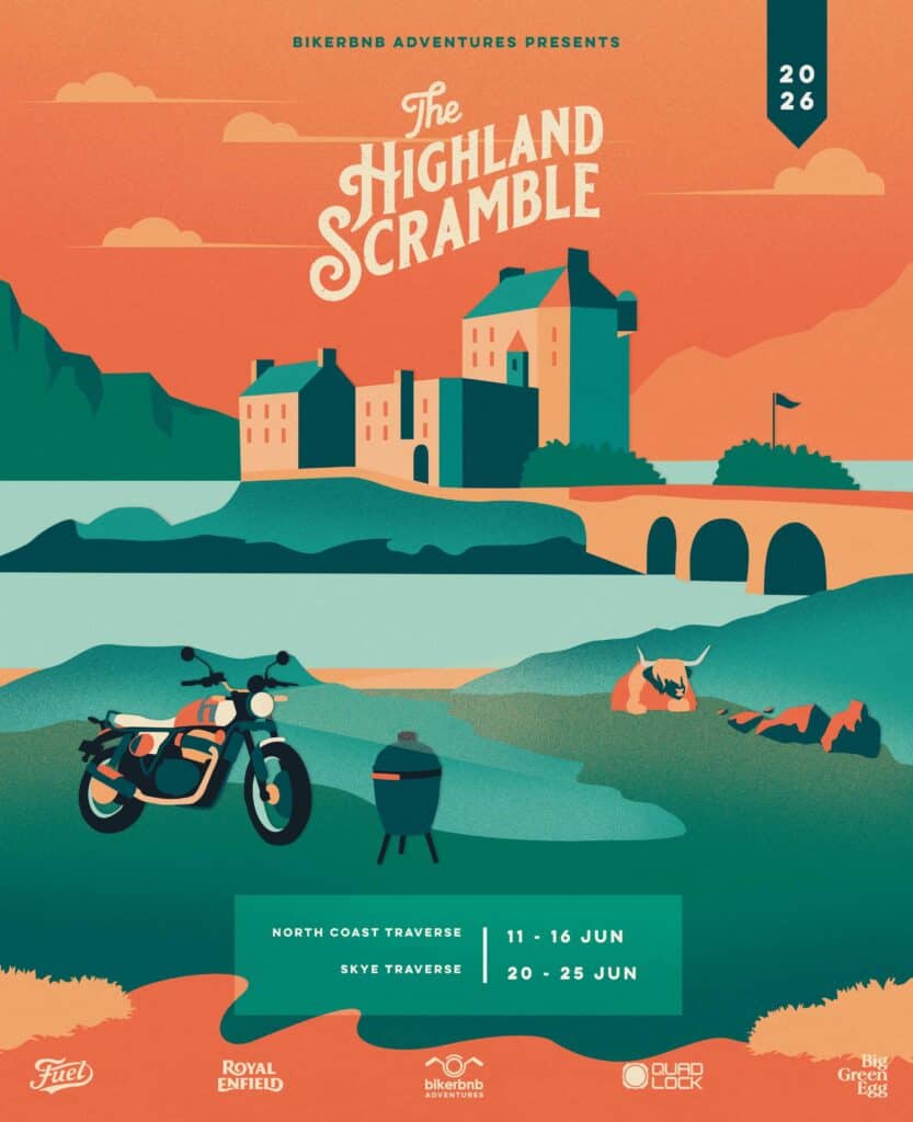 The bikerbnb adventures - Highland Scramble 2026 tou
