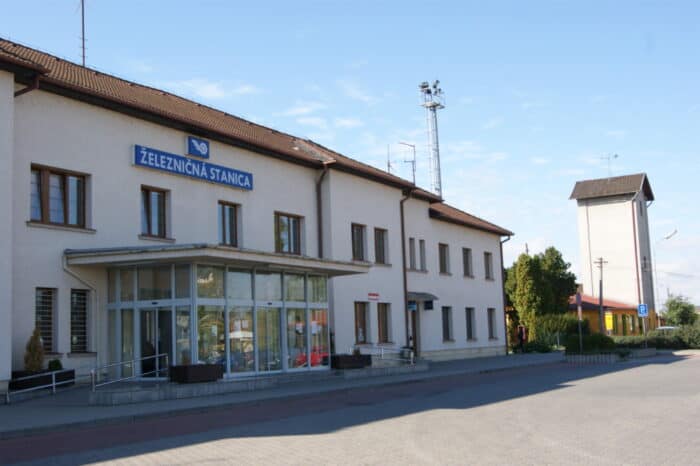 Levice, Slovakia, Železničná stanica, Train Station