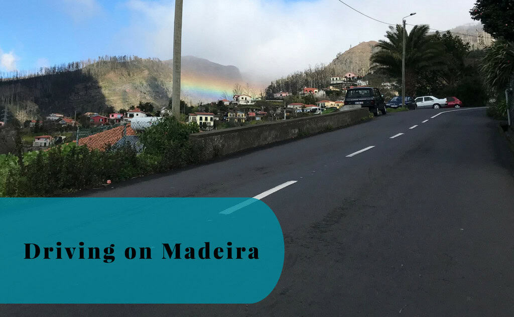Driving on Madeira, Portugal