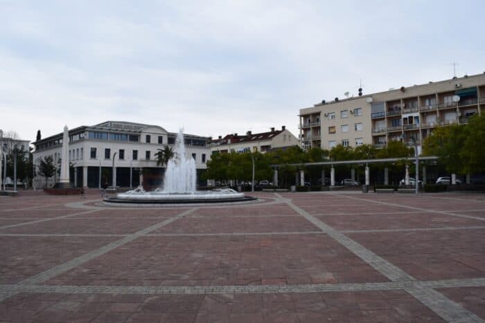 Podgorica, Montenegro, Trg Nezavisnosti