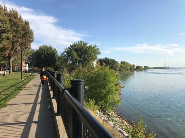 St Lawrence River, Quebec, Canada, Varannes