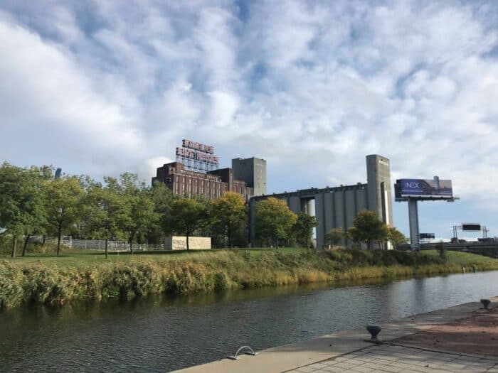 Montreal, Quebec, Lachine Canal, Farine Five Roses
