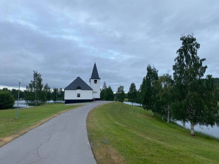 Vuollerim, Lappland, Sweden, church