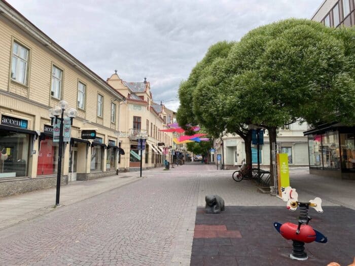 Östersund, Jämtland, Sweden, Prästgatan