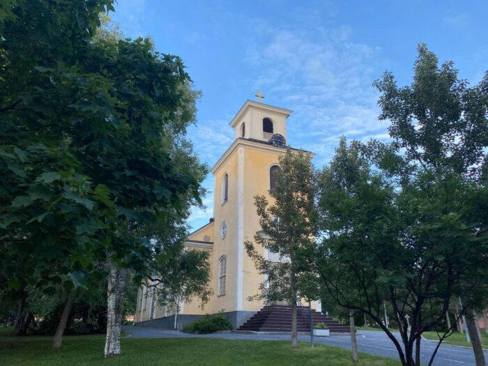 Östersund, Jämtland, Sweden, Kyrkparken